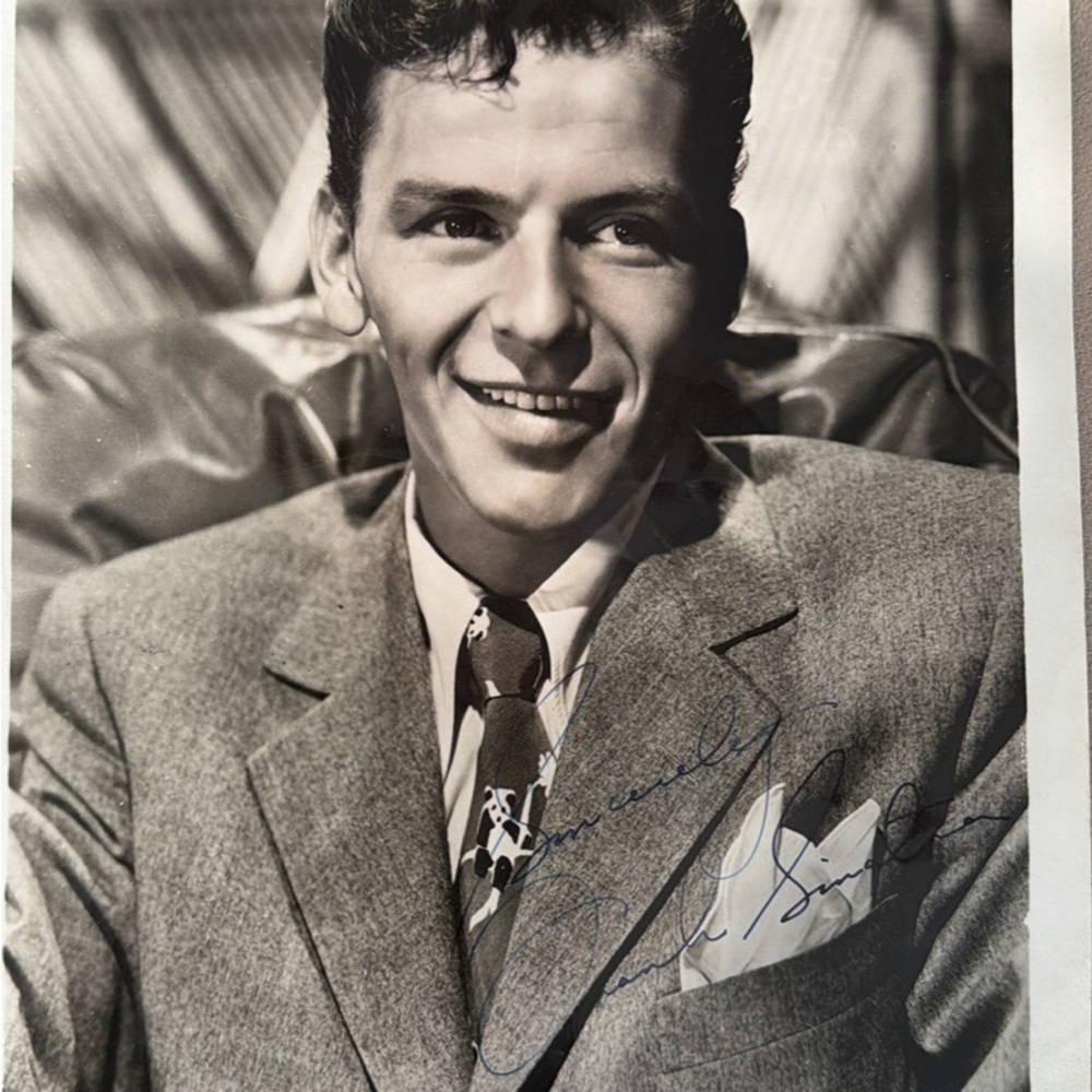 Vintage Black and White Signed Photograph